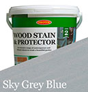 Sky Grey Blue- Wood Stain