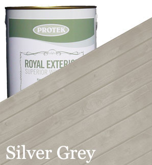 Royal Exterior Wood Finish - Silver Grey