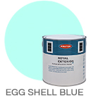 Royal Exterior Wood Stain - Egg Shell Blue