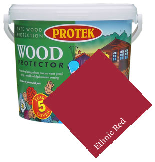 Ethnic Red Wood Stain