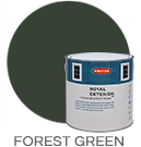 Forest Green Royal Exterior Wood Finish